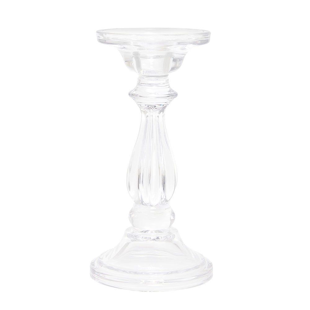 Renley Glass Pillar & Taper Holder Tall