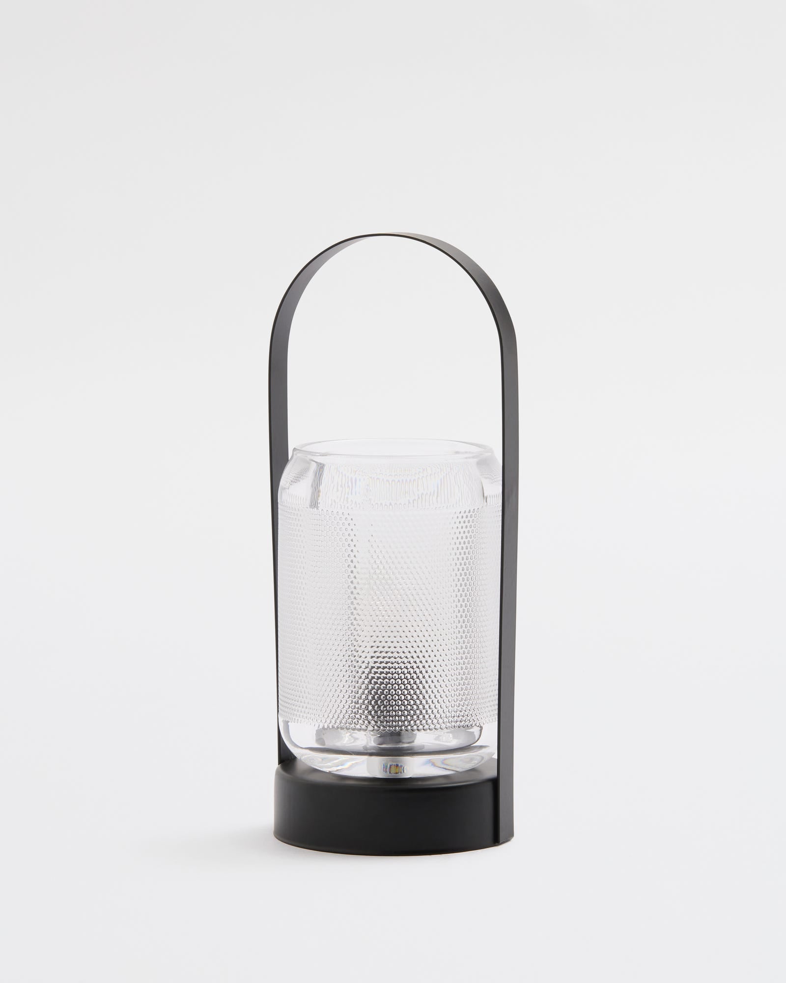 Nuri LED Lantern Black Lrg
