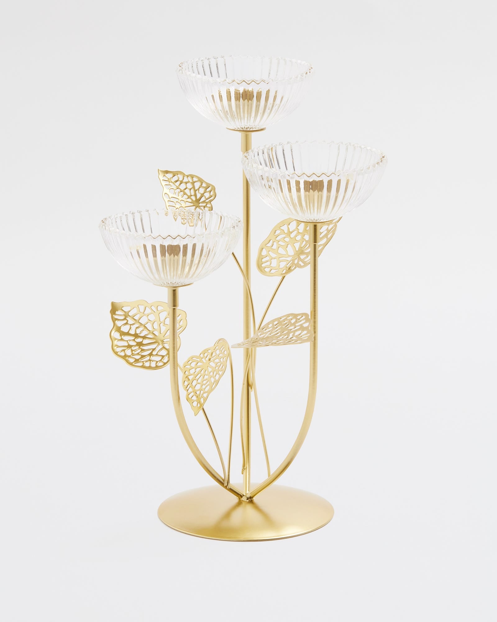Ophelia Bloom 3 Cup Tealight Holder