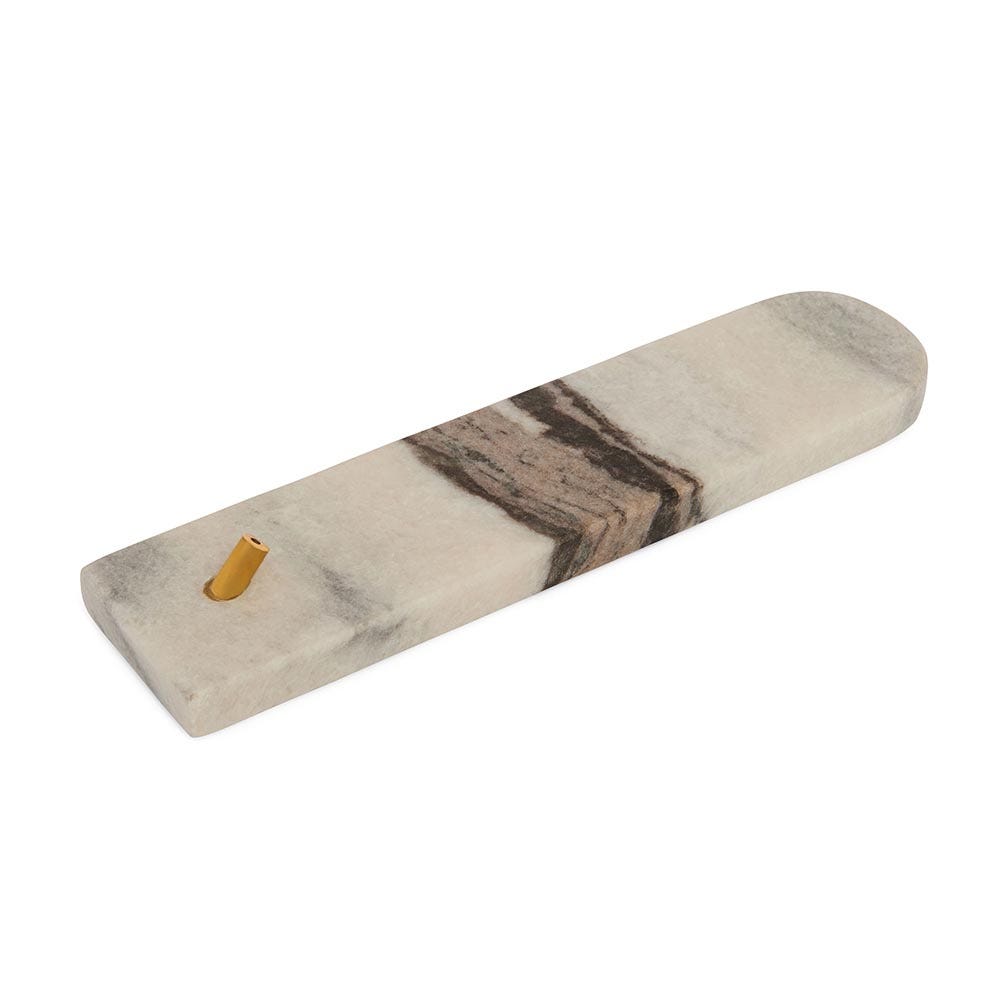 Nova White Incense Holder