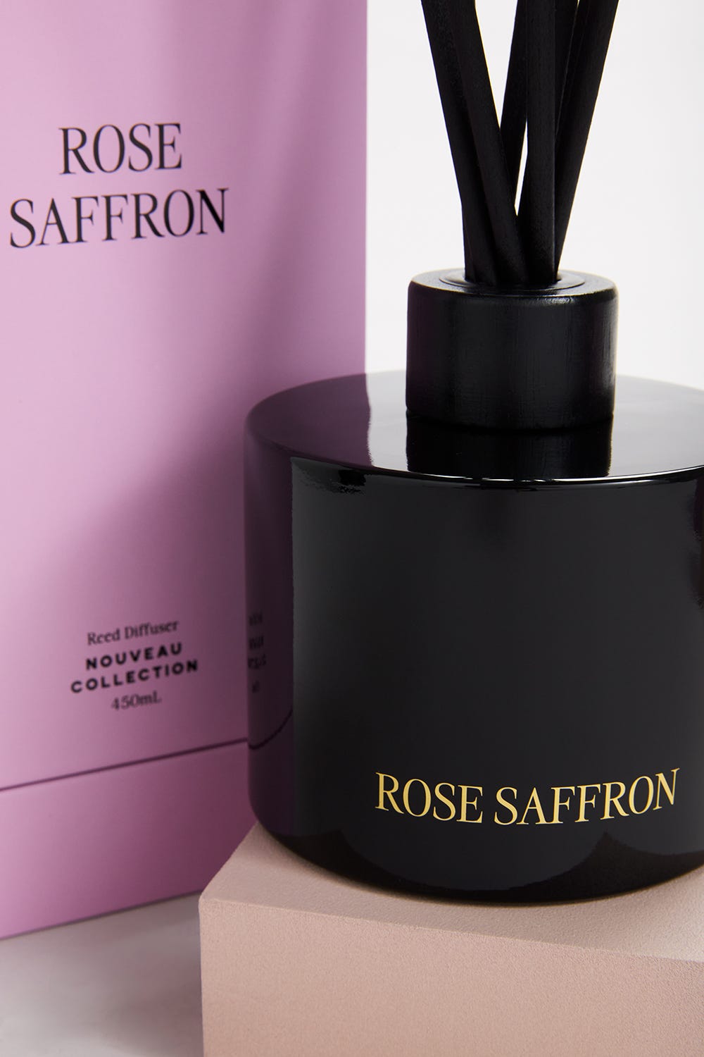 Rose Saffron Reed Diffuser 450mL Nouveau