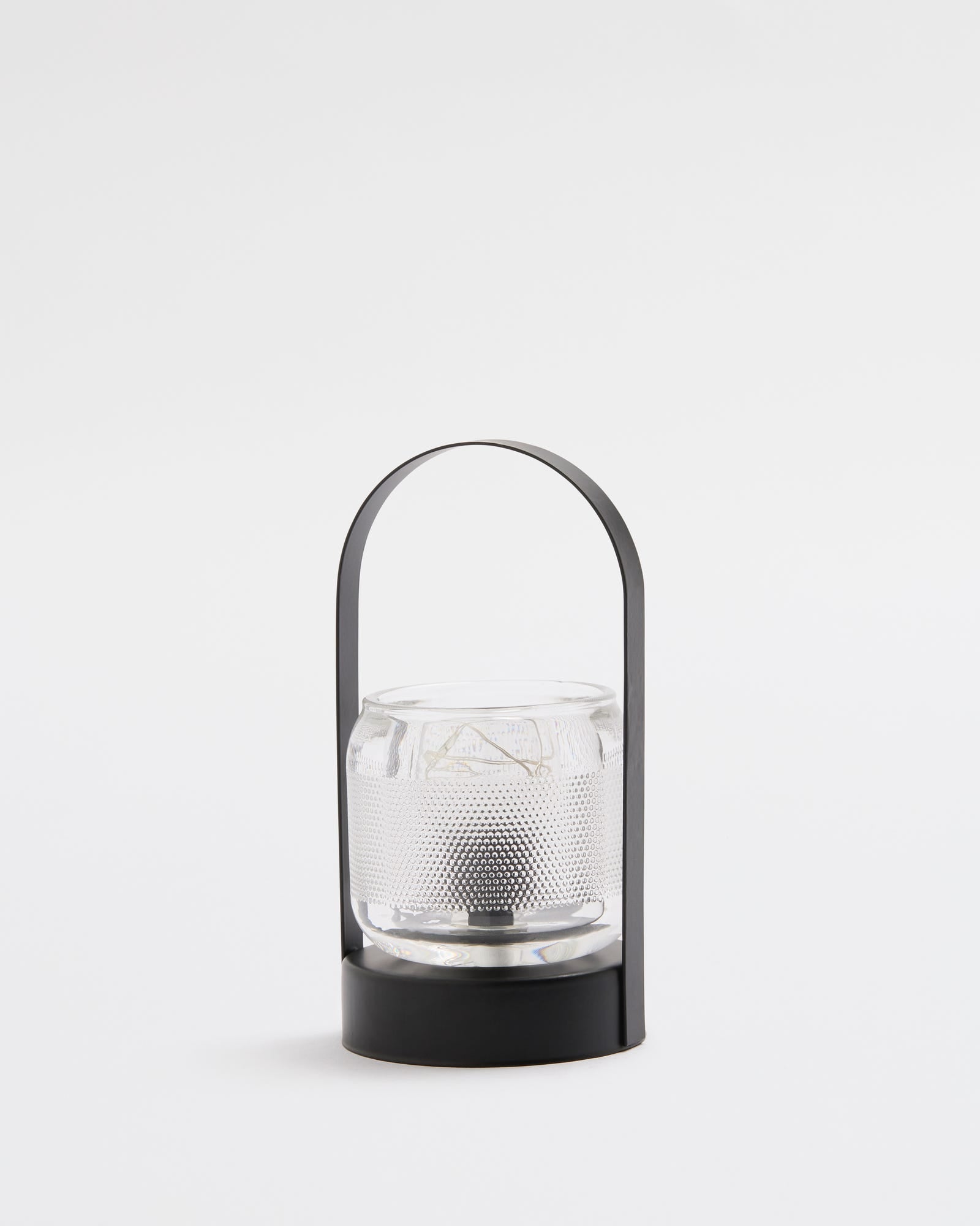 Nuri LED Lantern BLK Sml