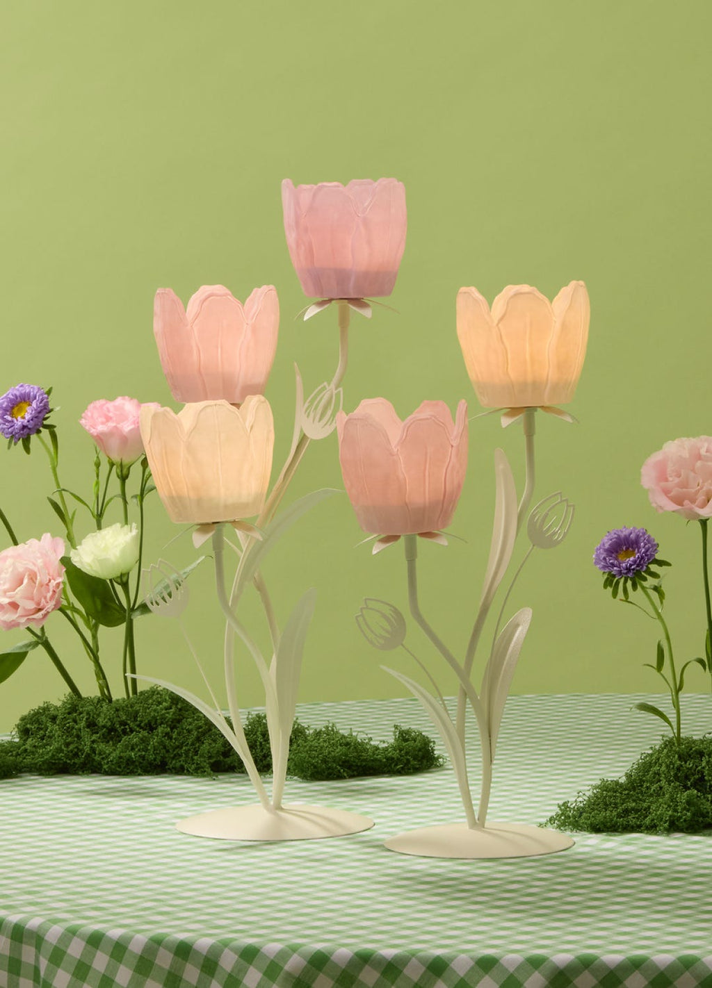 Tulip Tealight Holder 2 Cup