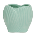 Mint Shell Votive Holder
