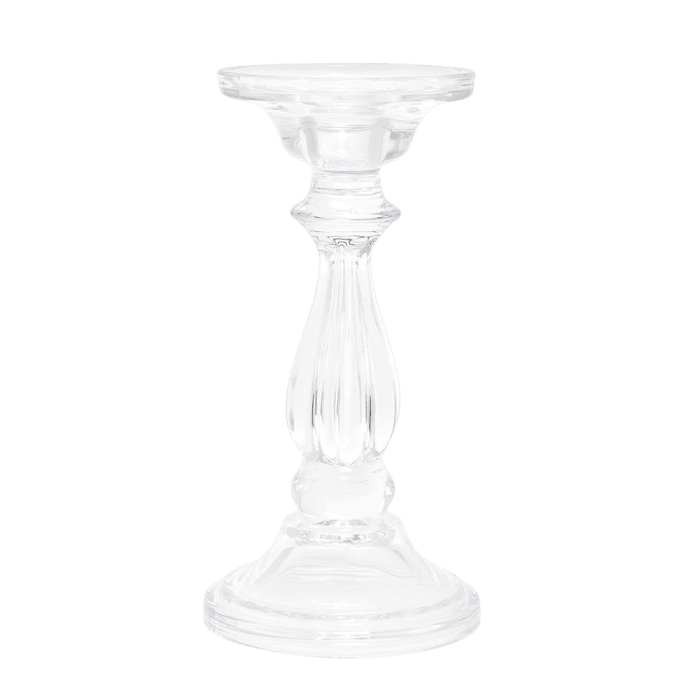 Renley Glass Pillar & Taper Holder Tall
