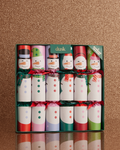 Snowmen Handmade Christmas Crackers 6 Pack