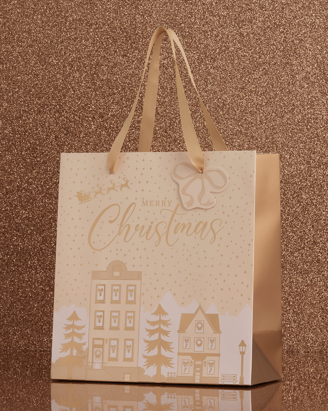 Christmas Village Gift Bags - M