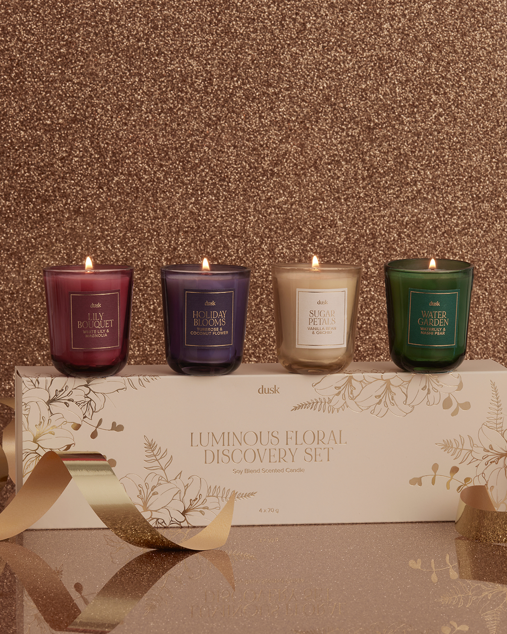 Luminous Floral Discovery Set 4 x 70 g 