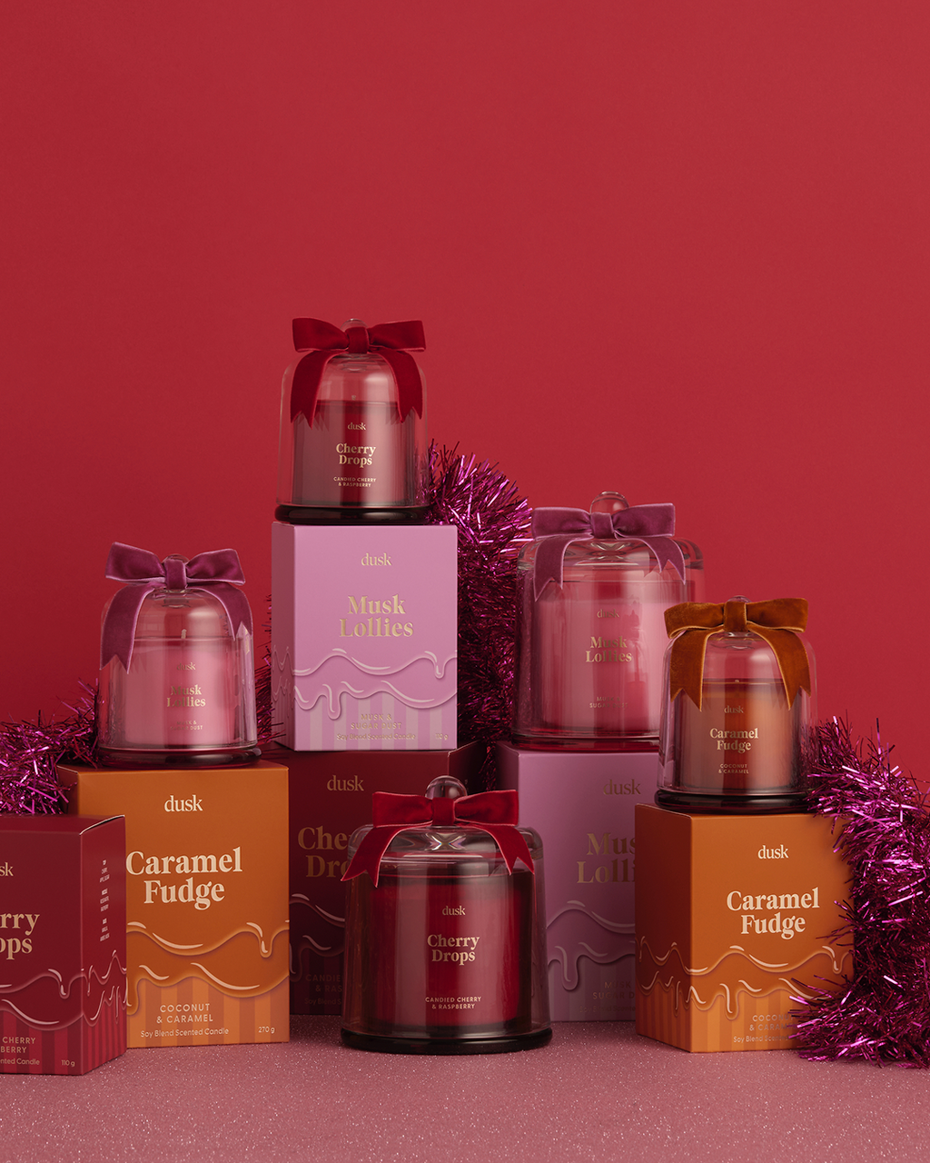 Caramel Fudge Soy Blend Scented Candle 270 g
