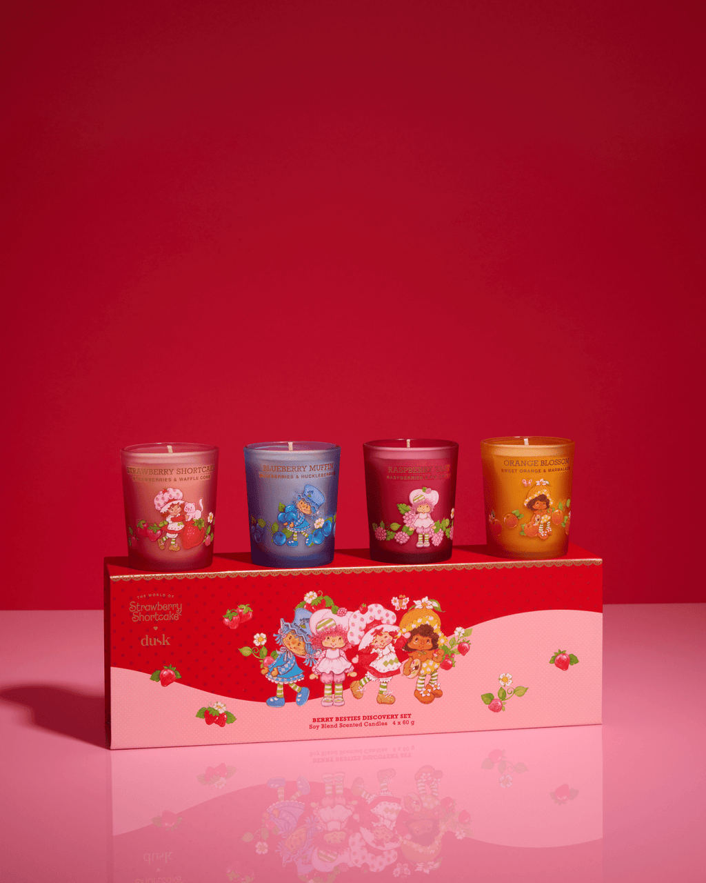 Berry Besties Candle Discovery Set 4pk 60g