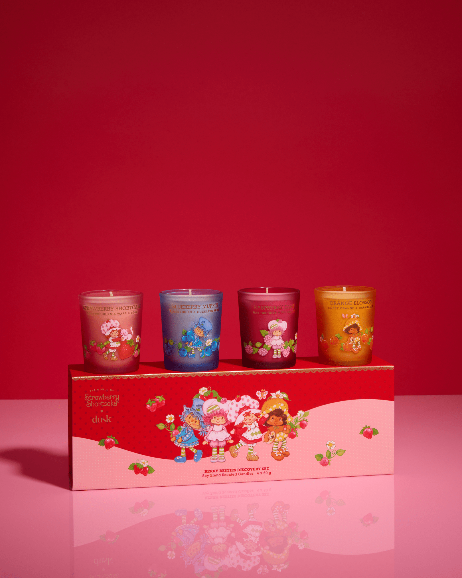 Berry Besties Candle Discovery Set 4pk 60g