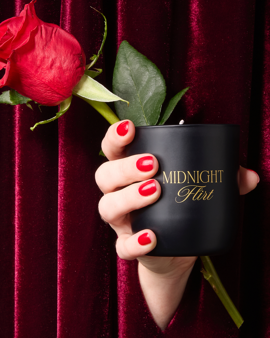 Midnight Flirt Soy Blend Scented Candle 220g
