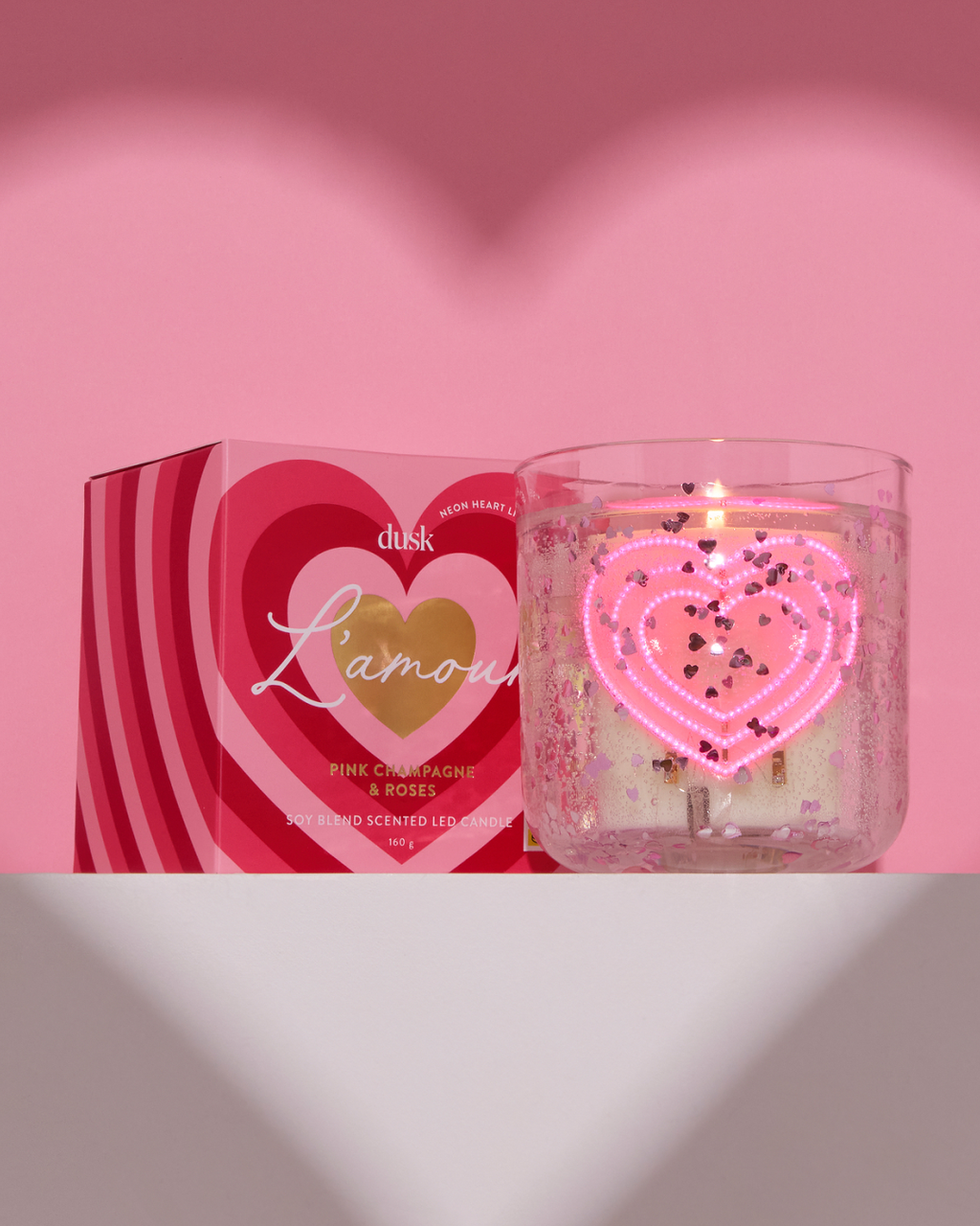 Lámour LED Soy Blended Scented Candle 160 g