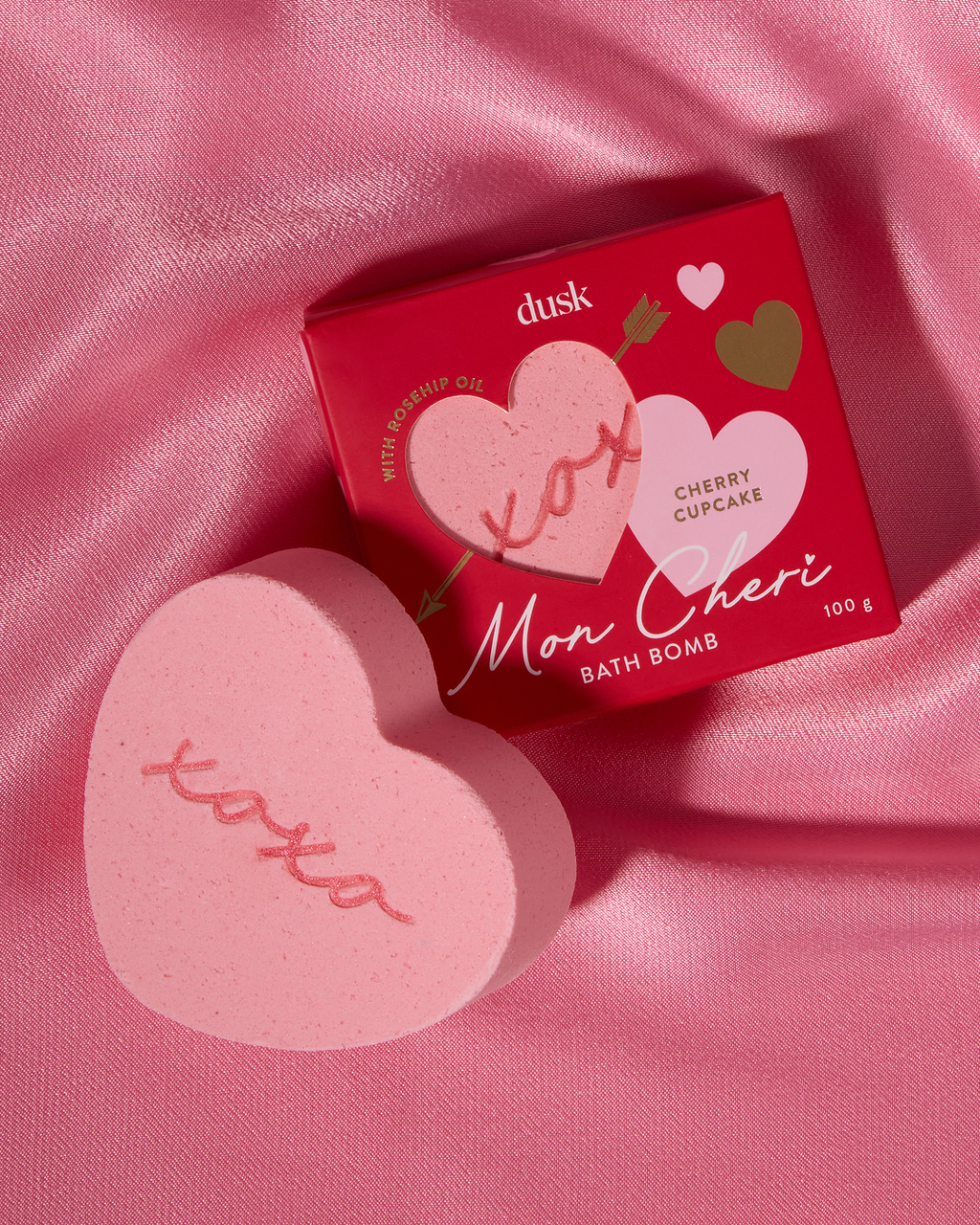 Mon Cheri Heart Bath Bomb 1 Pack