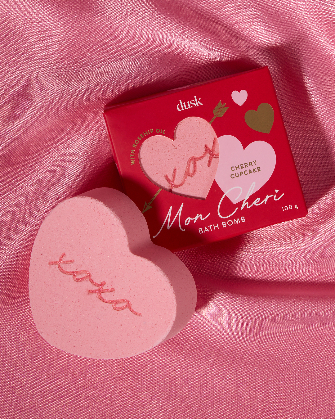 Mon Cheri Heart Bath Bomb 1 Pack