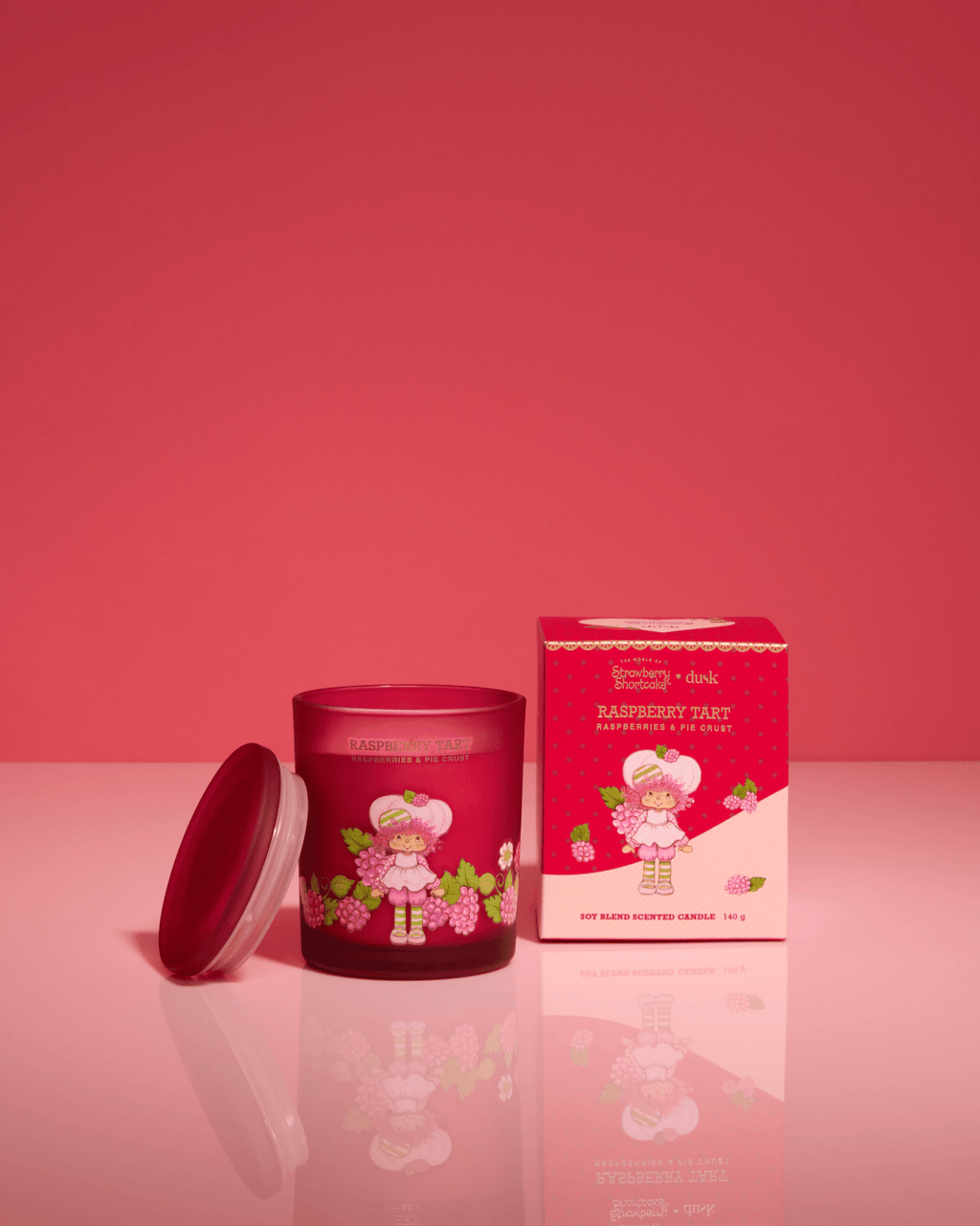 Raspberry Tart Scented Candle 140g