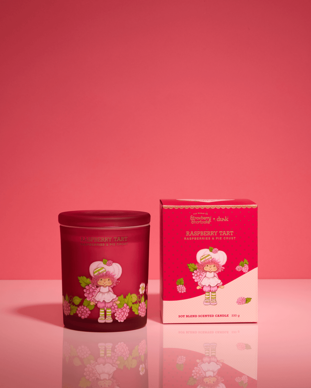 Raspberry Tart Scented Candle 330g