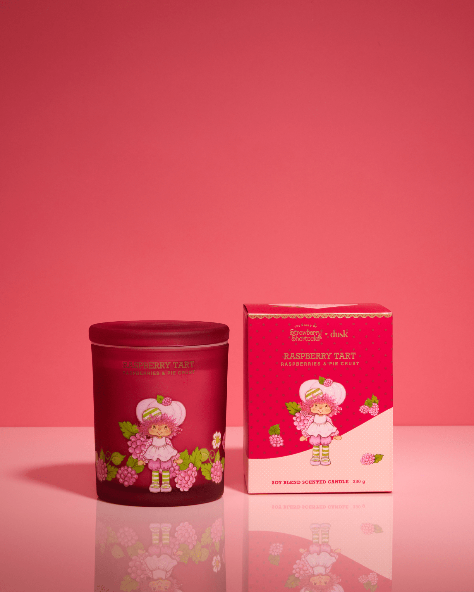 Raspberry Tart Scented Candle 330g