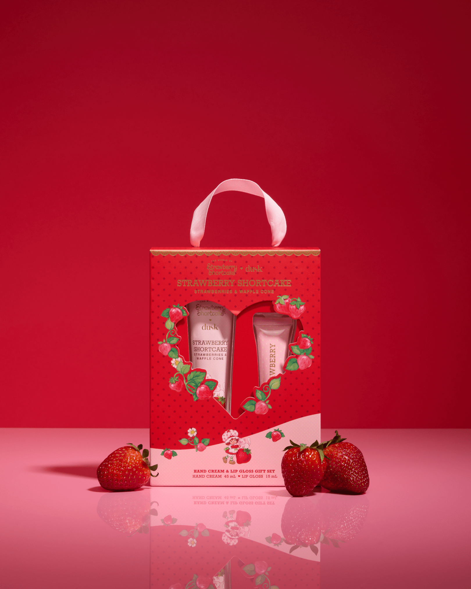 Strawberry Shortcake Hand Cream & Lip Gloss Set