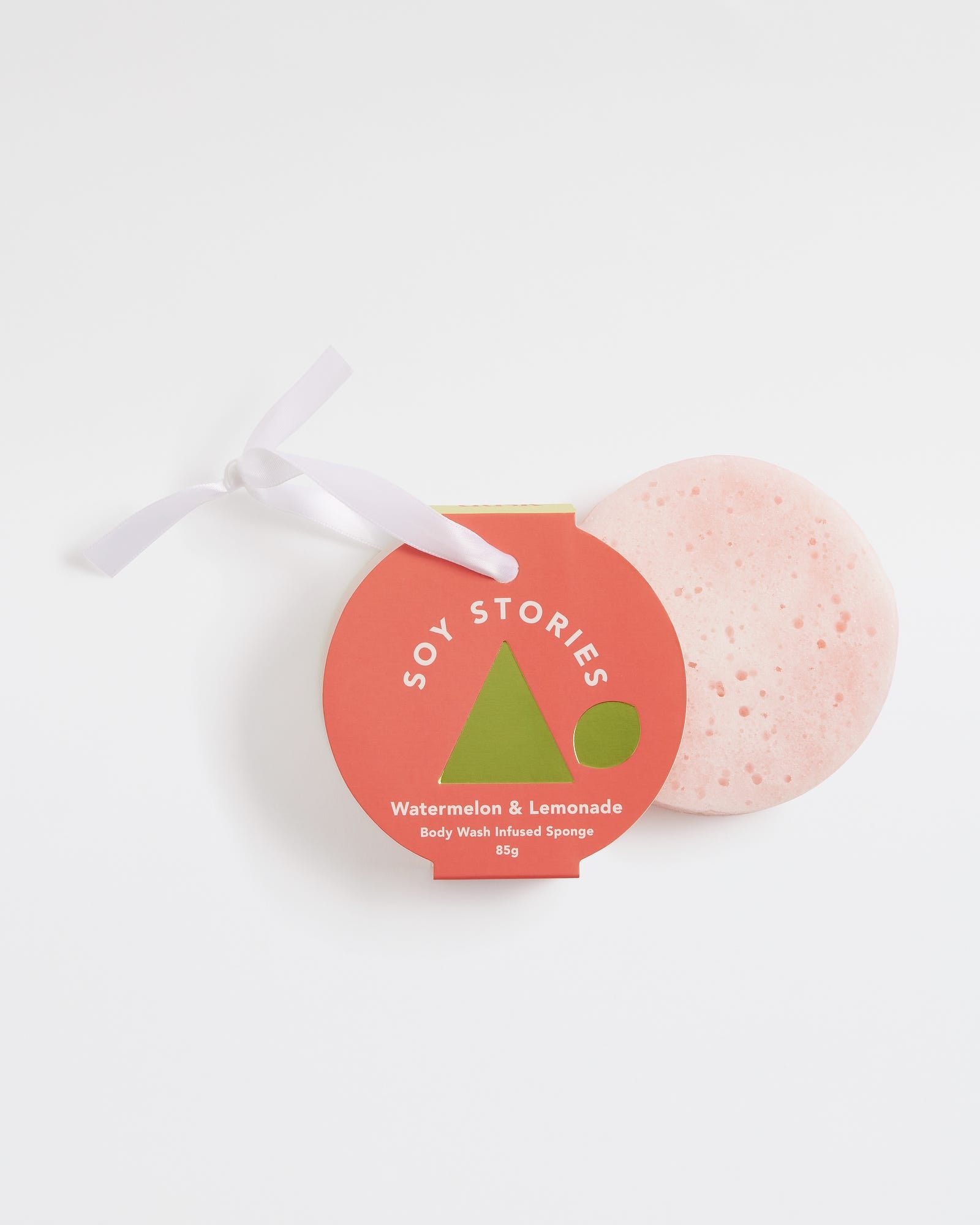 Watermelon & Lemon Body Scent Sponge Soy Stories