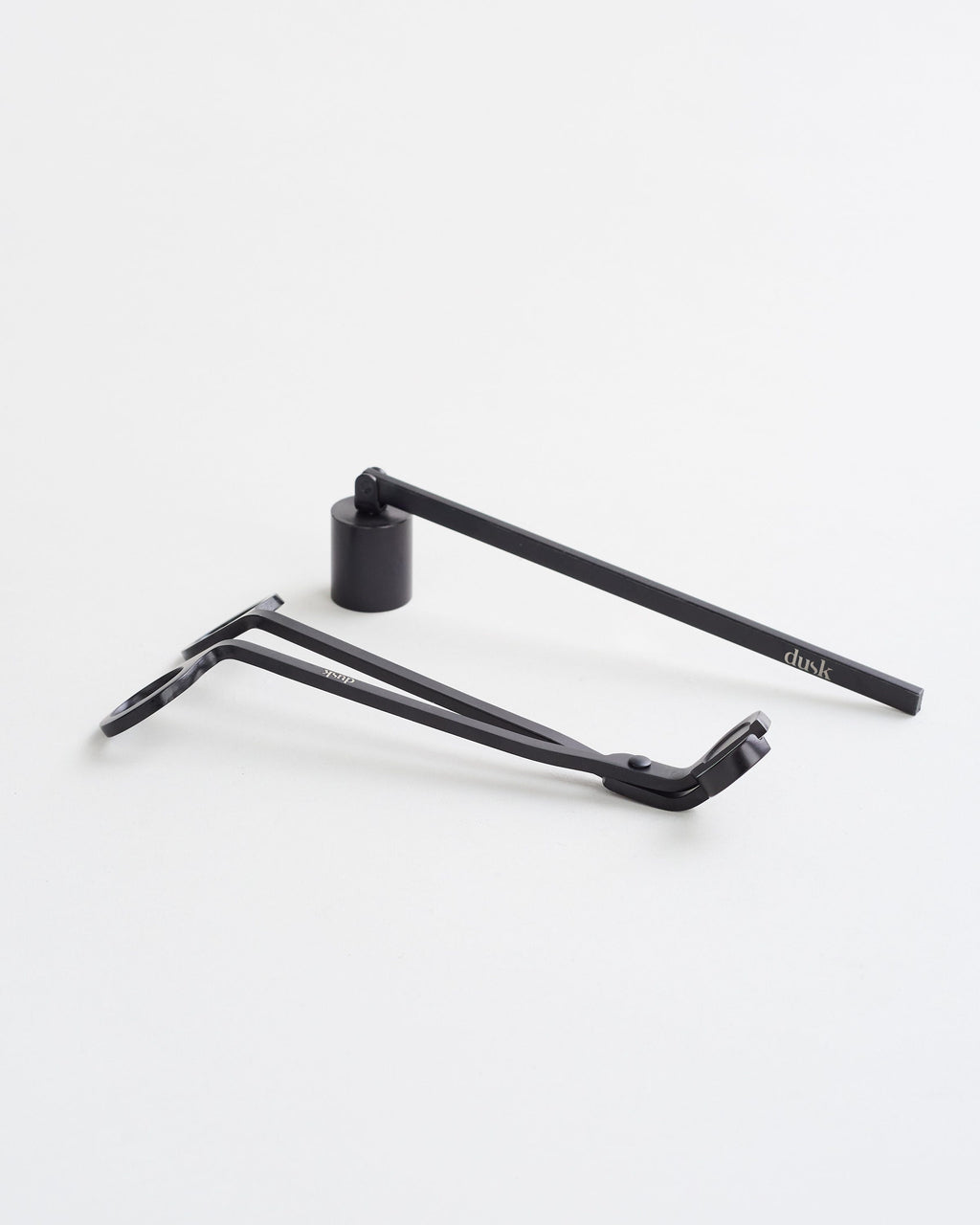 Candle Snuffer + Wick Trimmer Set - Black
