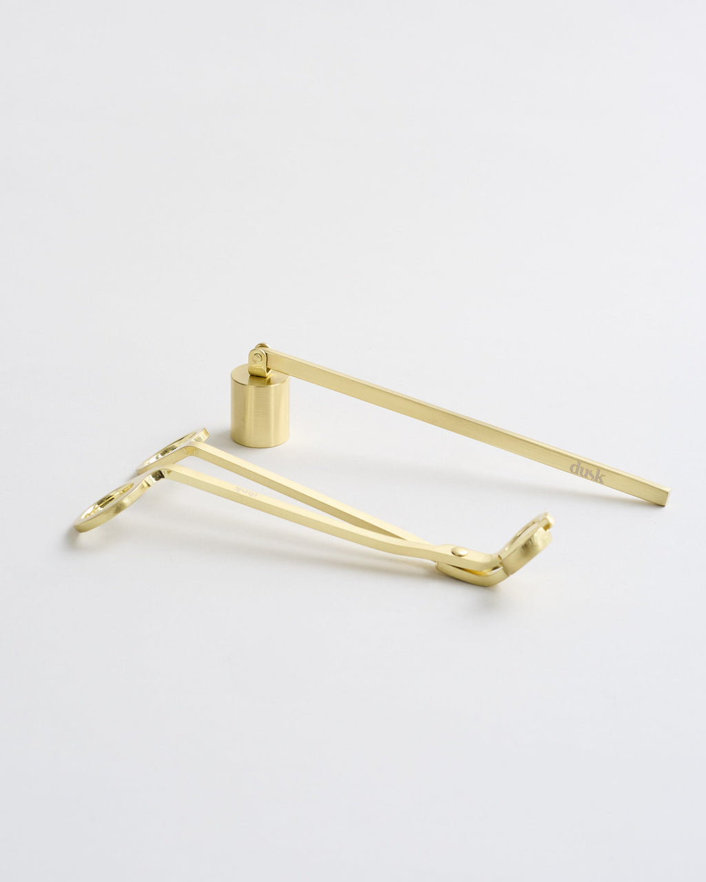 Candle Snuffer + Wick Trimmer Set - Gold