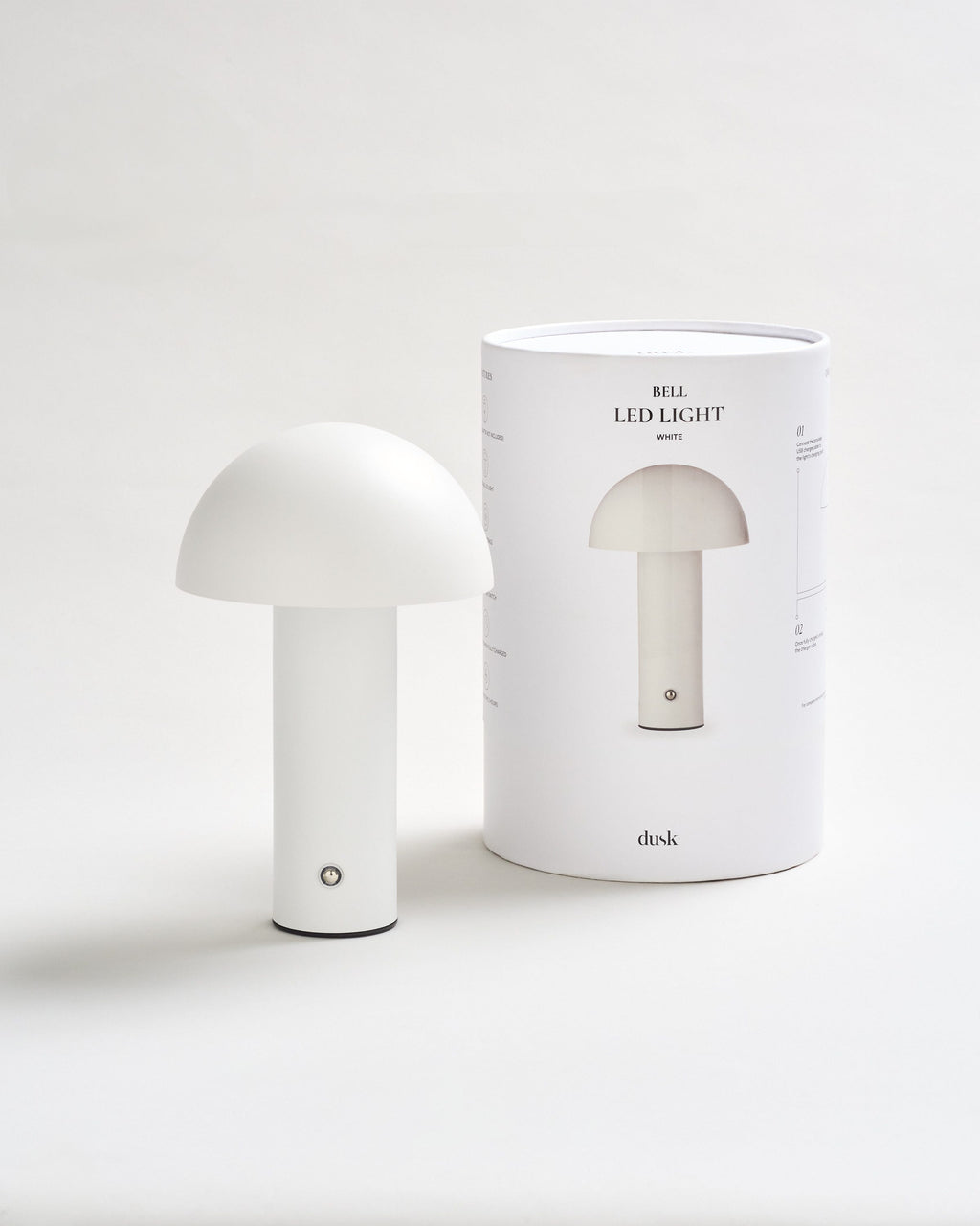 Small Bell LED Lamp  - White