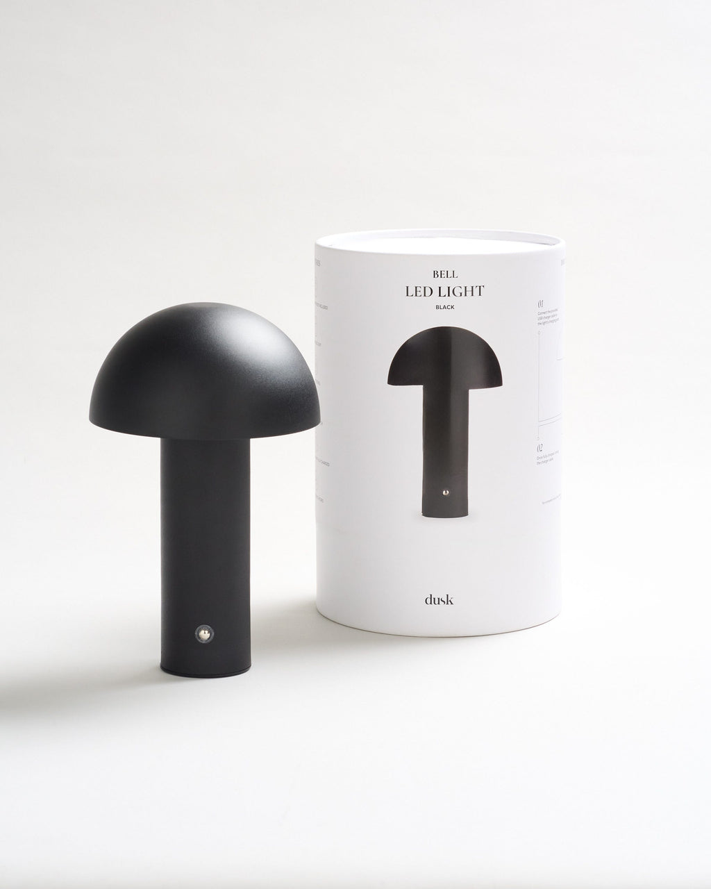 Small Bell LED Lamp - Black