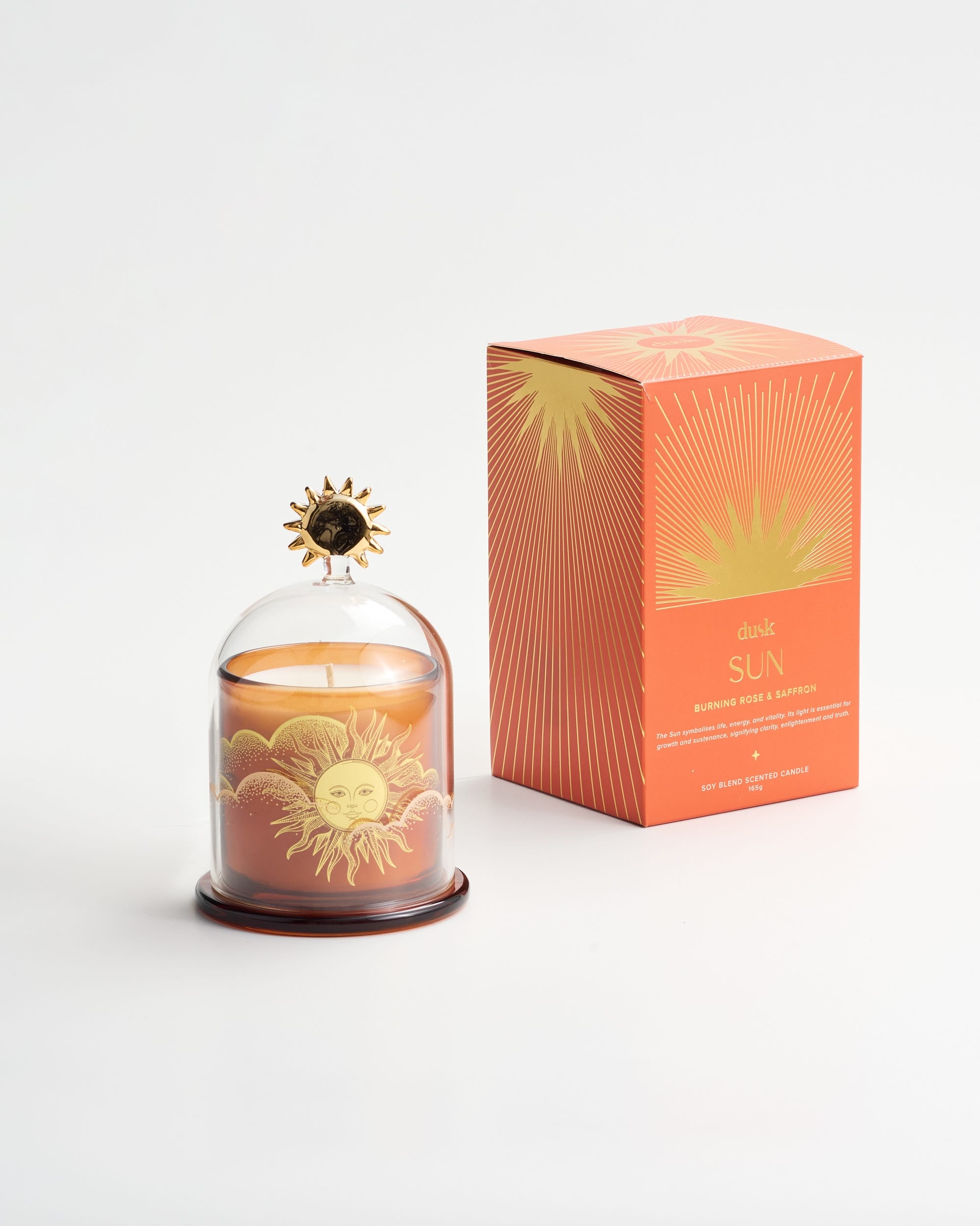 Sun 165g Candle W/ Cloche