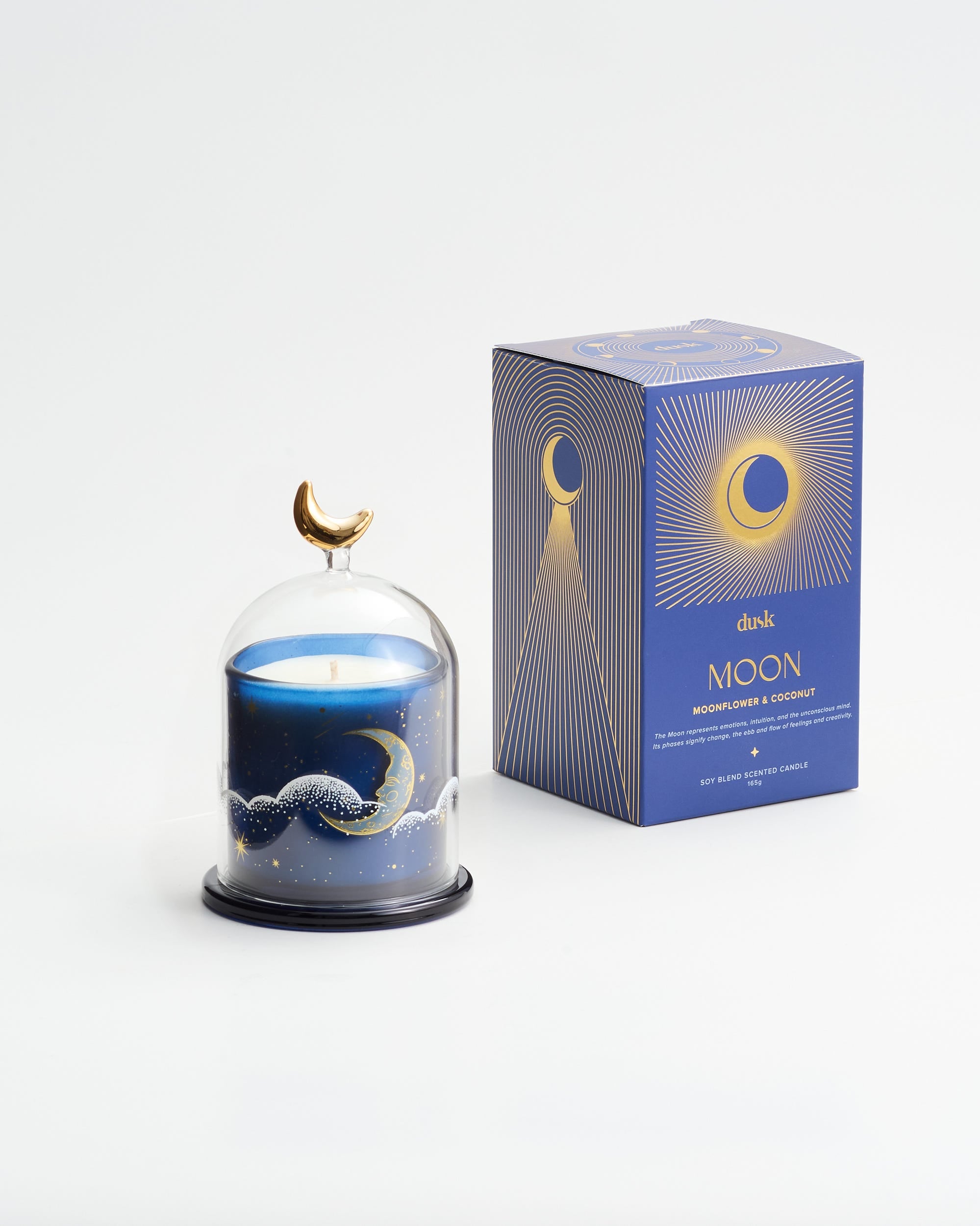 Moon 165g Candle W/ Cloche