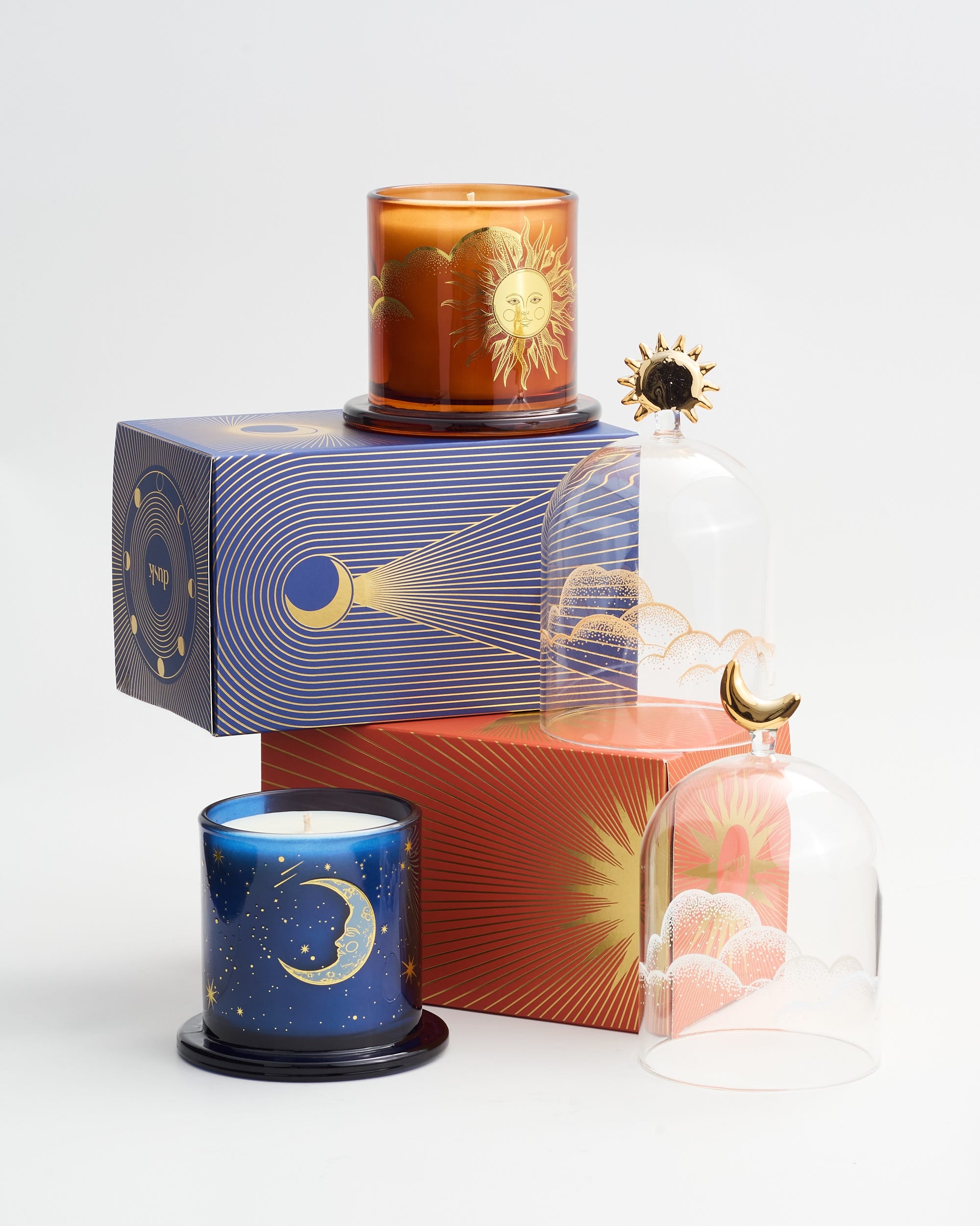Moon 165g Candle W/ Cloche