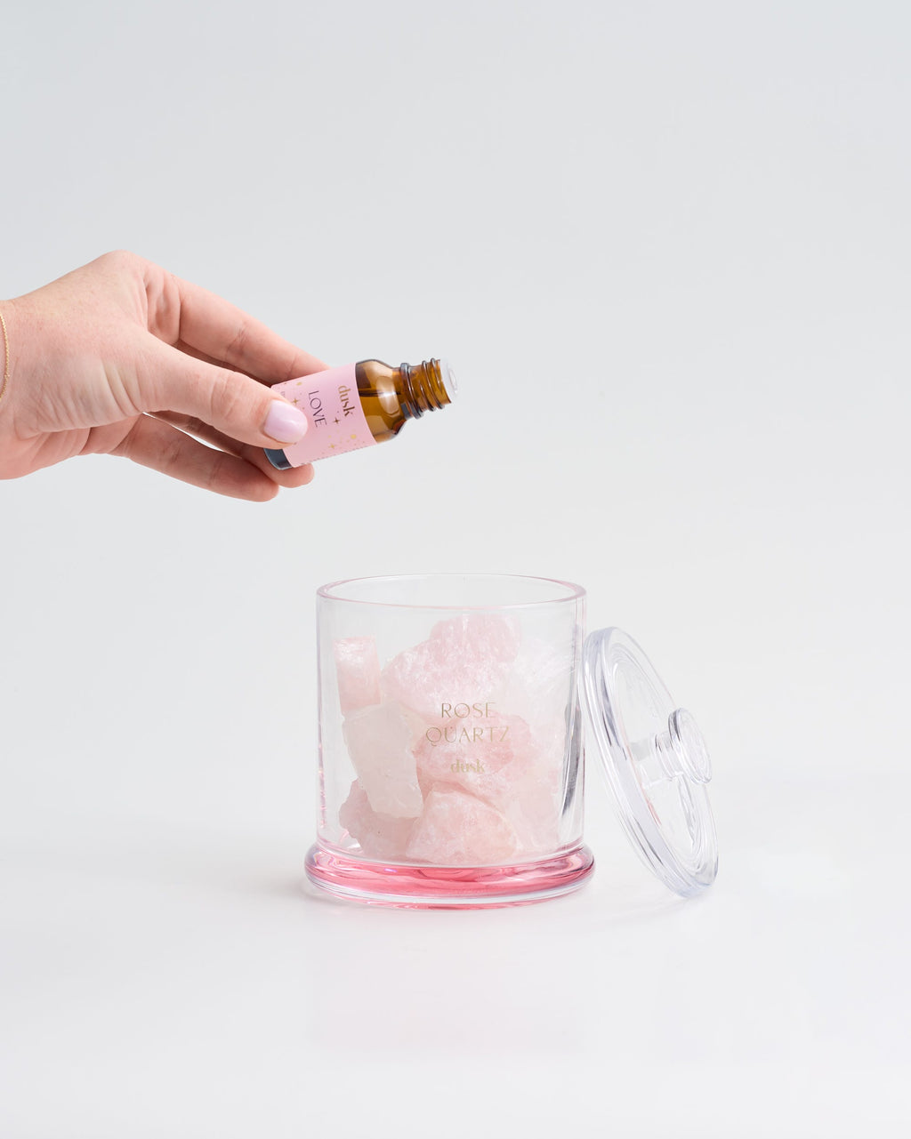 Rose Quartz Crystal Diffuser