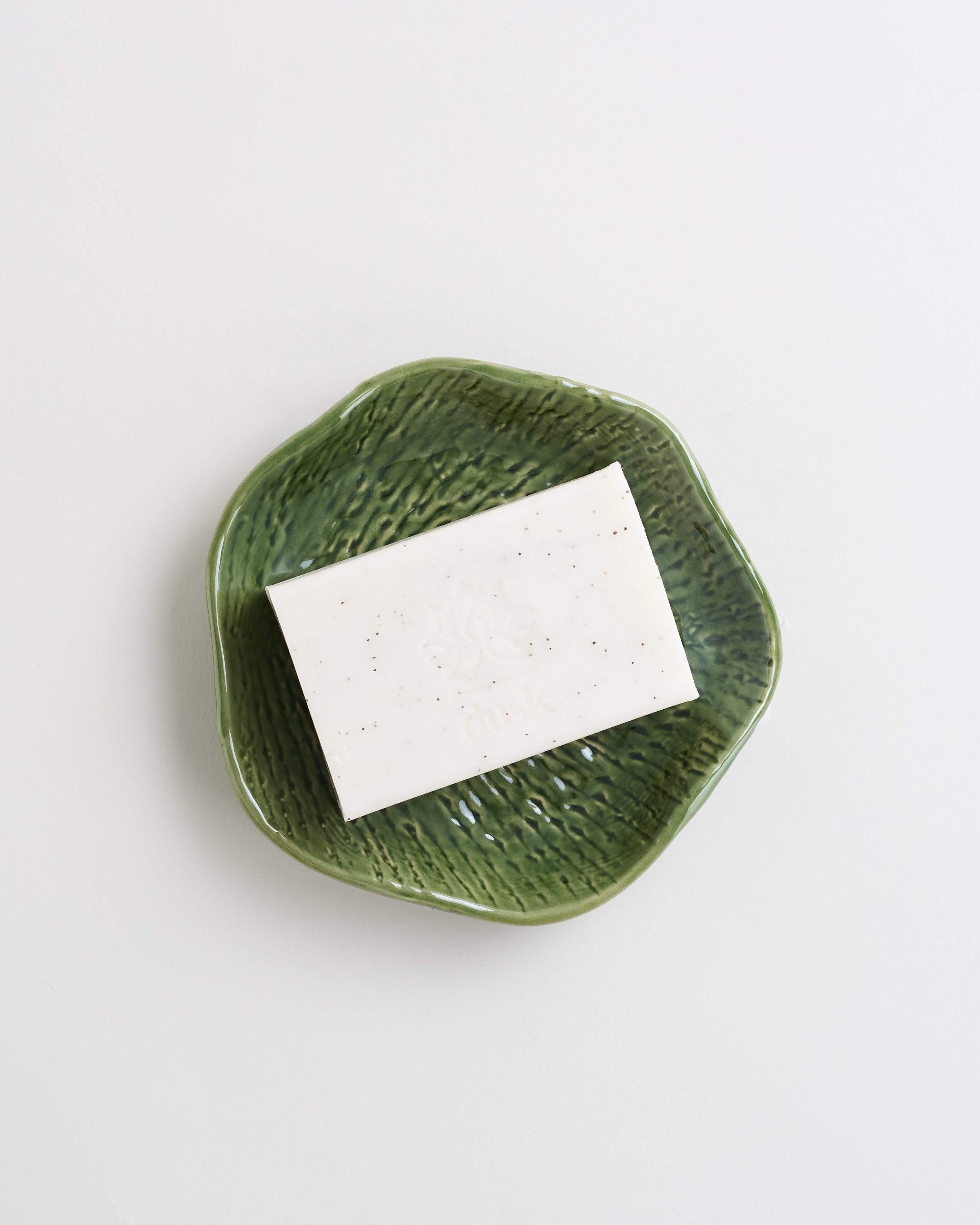 Green Soap Dish