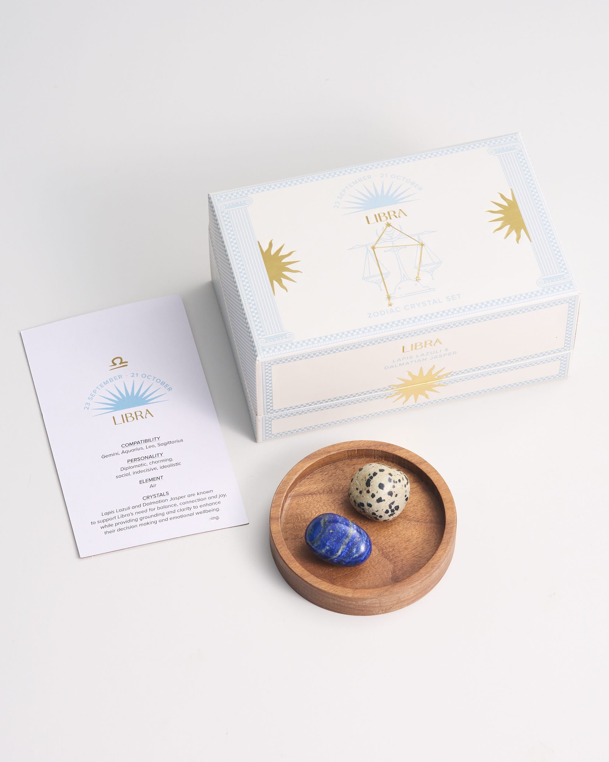 Libra Crystal Stones Gift Box