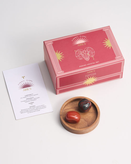 Aries Crystal Stones Gift Box
