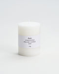 Unscented Pillar Candle White 350g