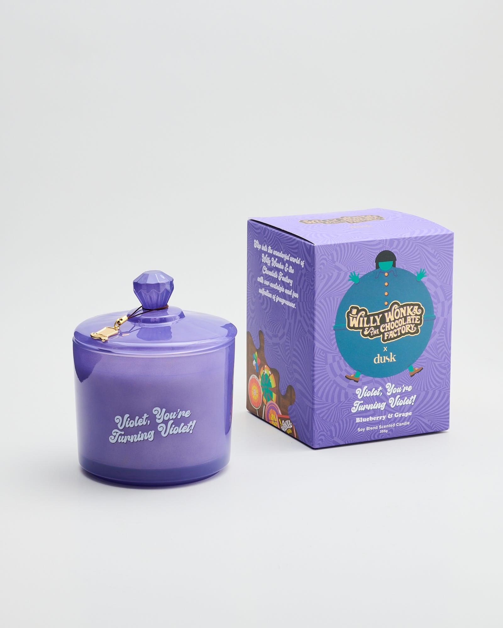 Violet, You're Turning Violet! Candle 355g