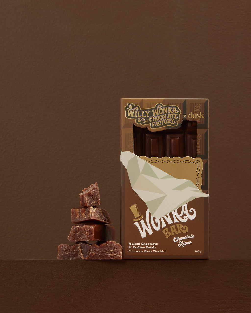 Chocolate River Chocolate Wax Melt Block 150g