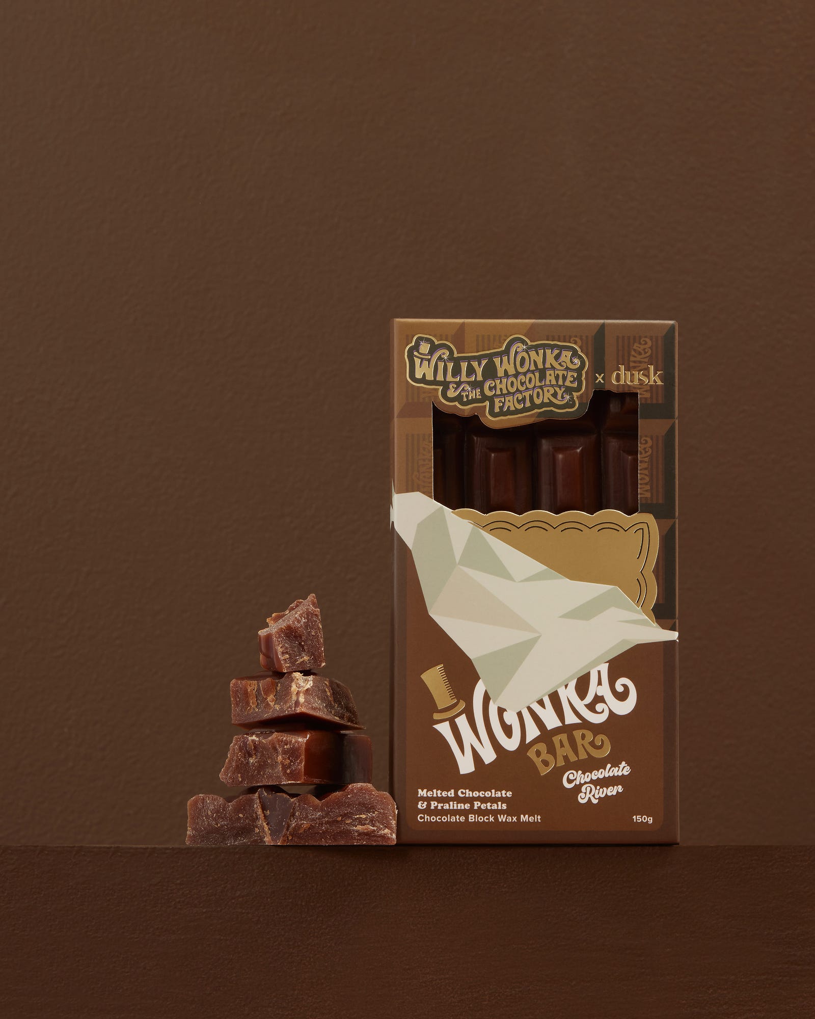Chocolate River Chocolate Wax Melt Block 150g