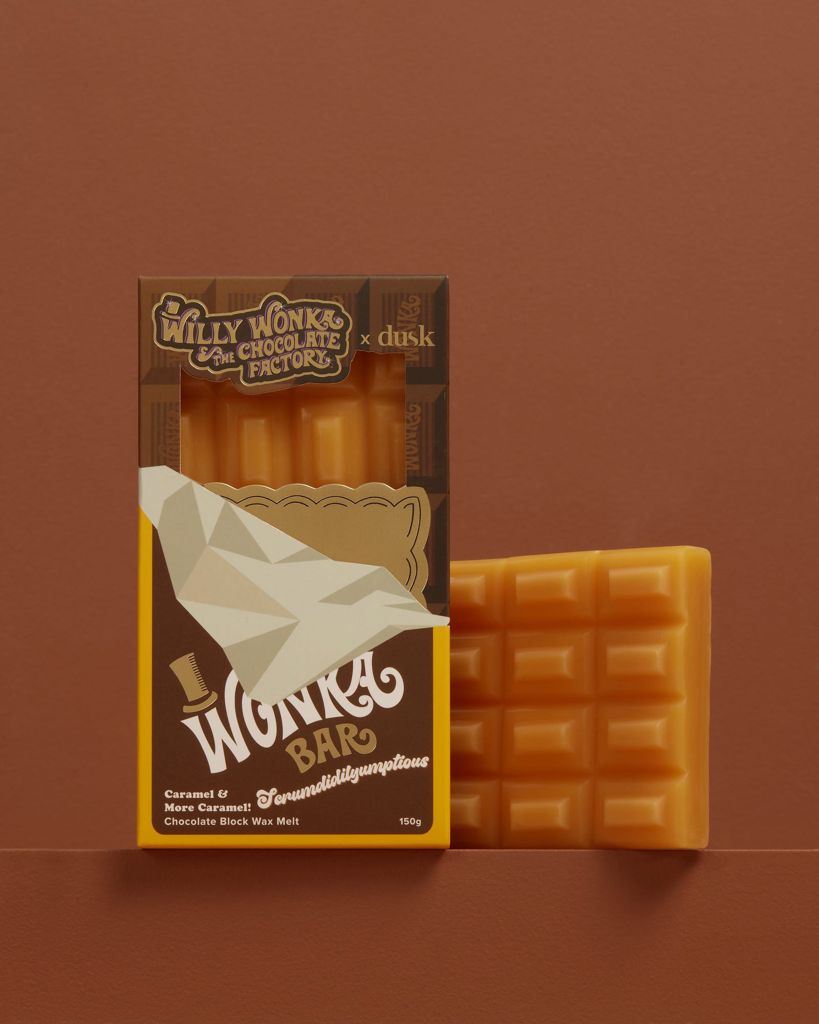 Scrumdidilyumptious Chocolate Wax Melts Block 150g
