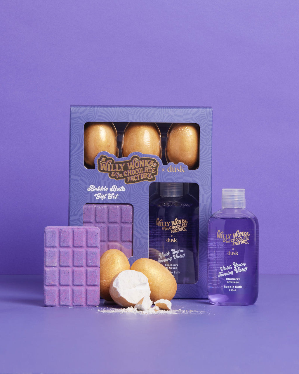 Violet, You're Turning Violet! Bubble Bath Set