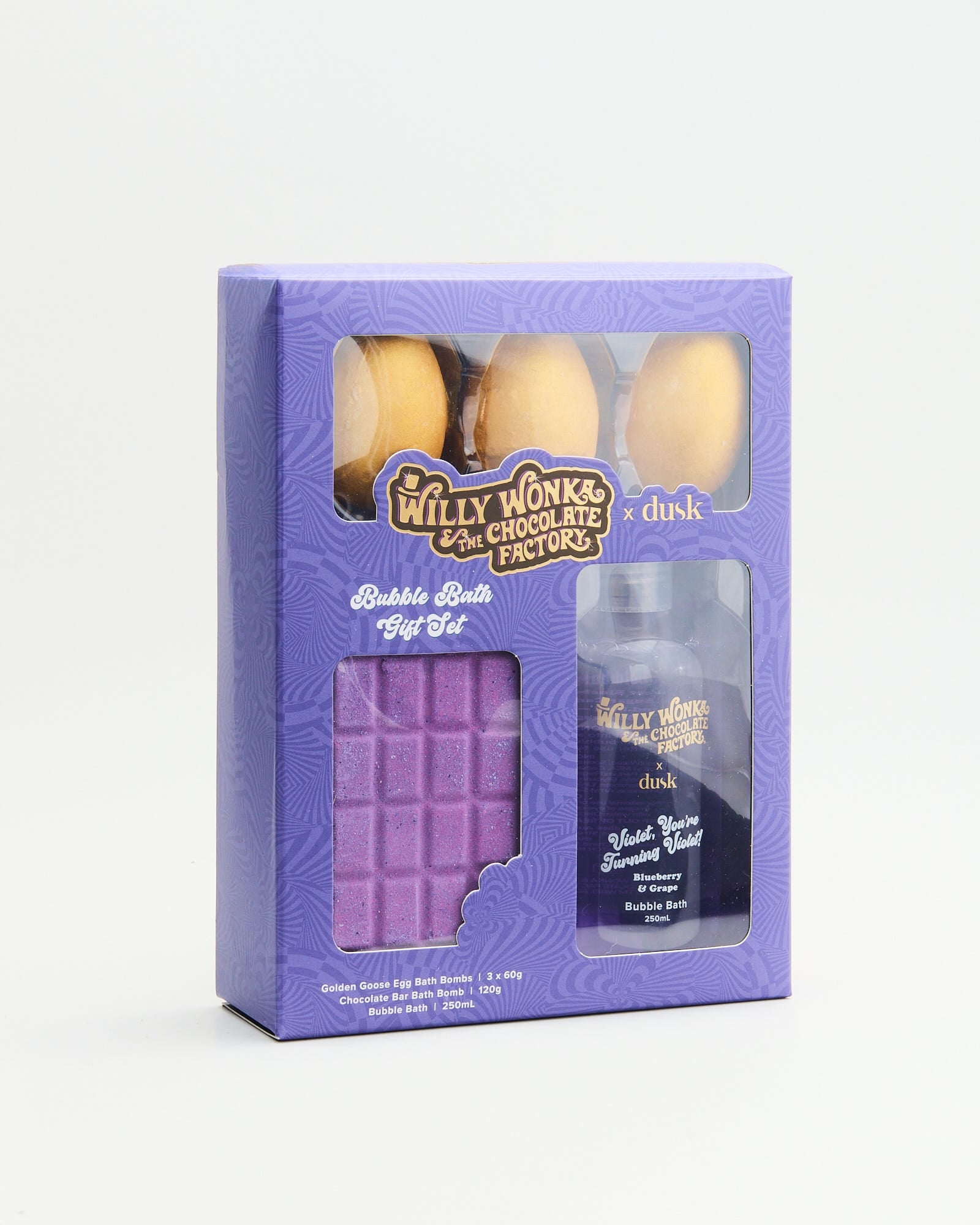 Violet, You're Turning Violet! Bubble Bath Set