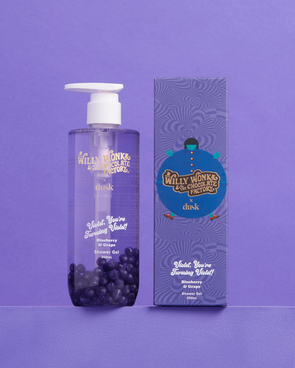 Violet, You're Turning Violet! Fizzy Lifting Pops Shower Gel 300m