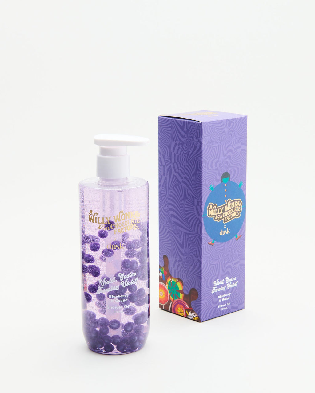 Violet, You're Turning Violet! Fizzy Lifting Pops Shower Gel 300m