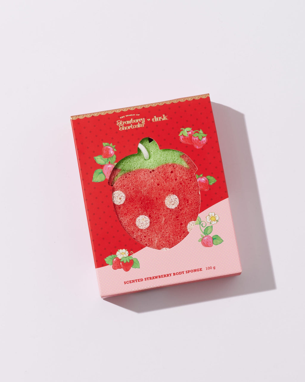 Strawberry Shortcake Scented Strawberry Body Sponge
