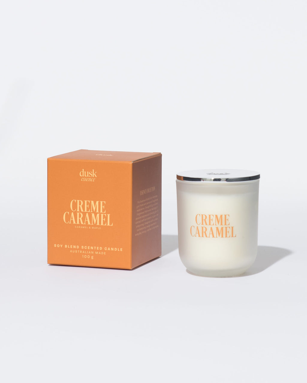 Creme Caramel Soy Blend Scented Candle 100g