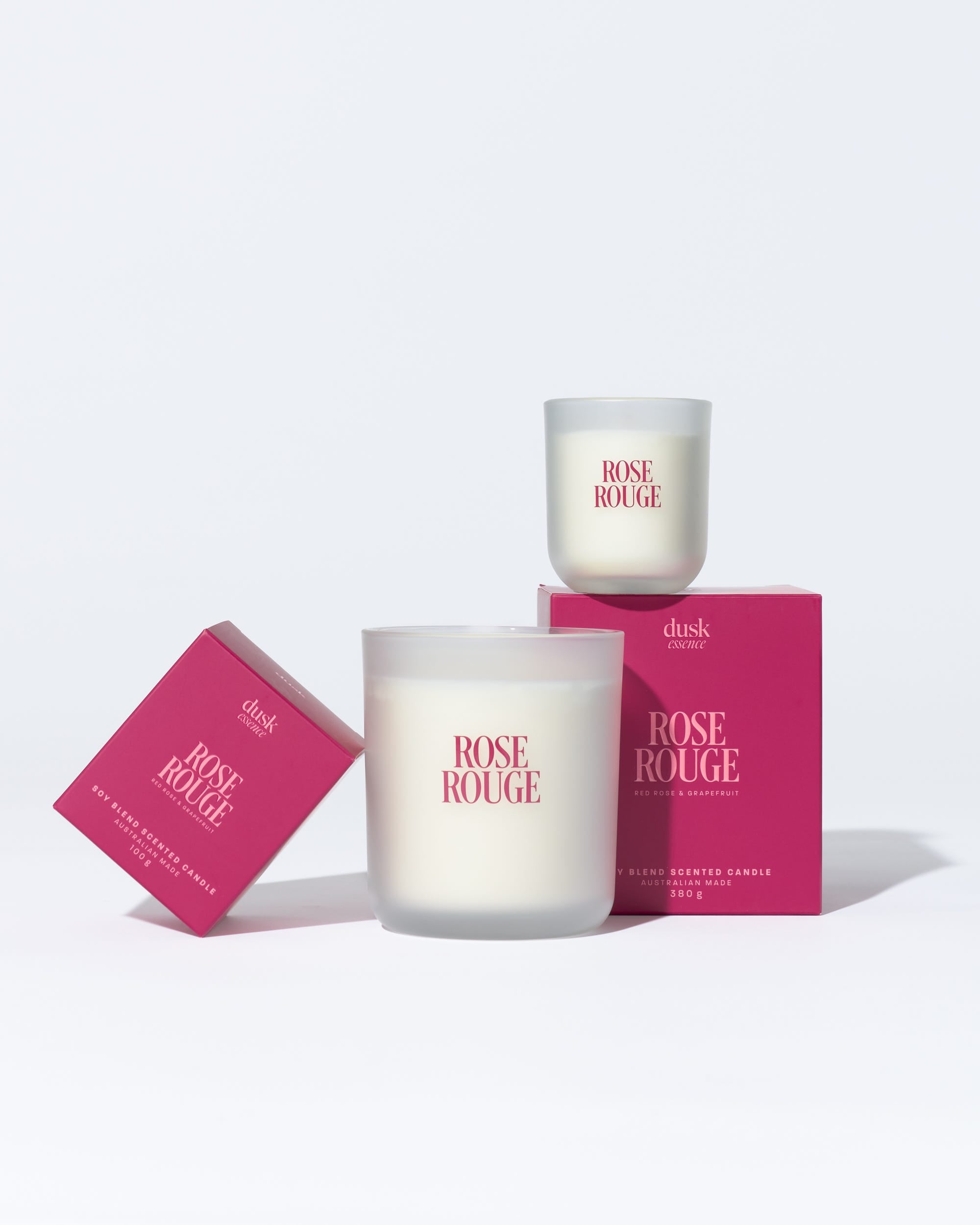 Rose Rouge Soy Blend Scented Candle 380g