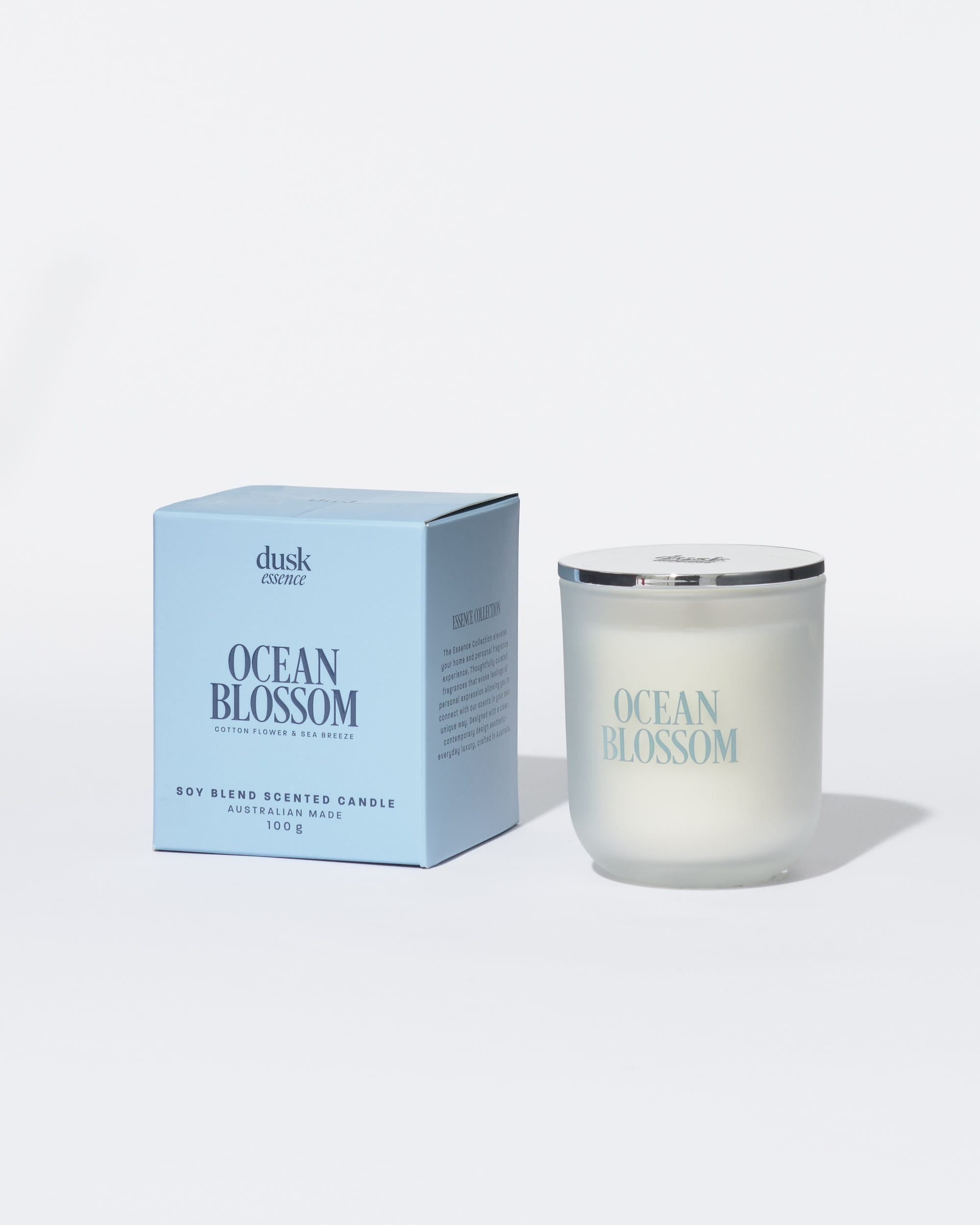 Ocean Blossom Soy Blend Scented Candle 100g