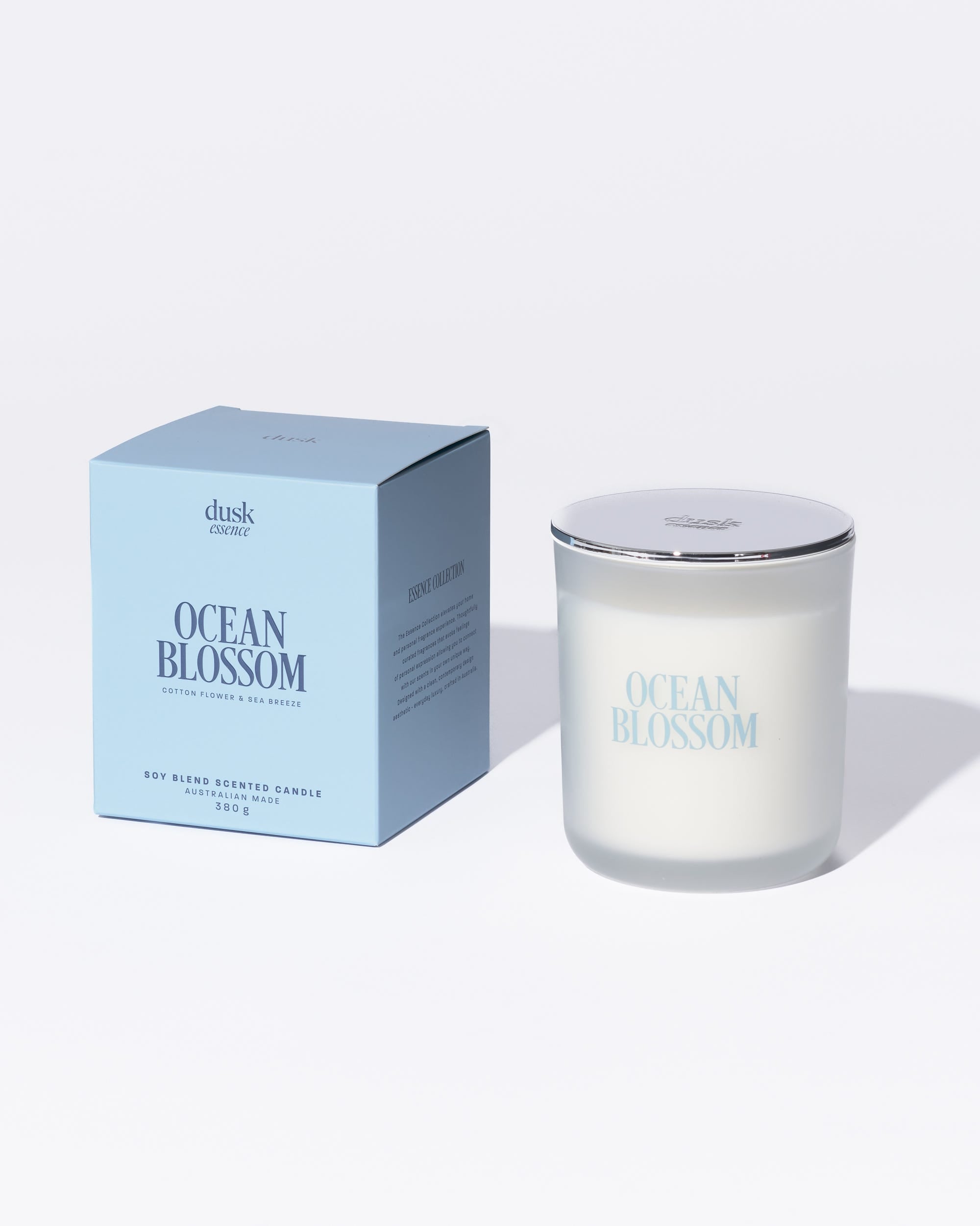 Ocean Blossom Soy Blend Scented Candle 380g
