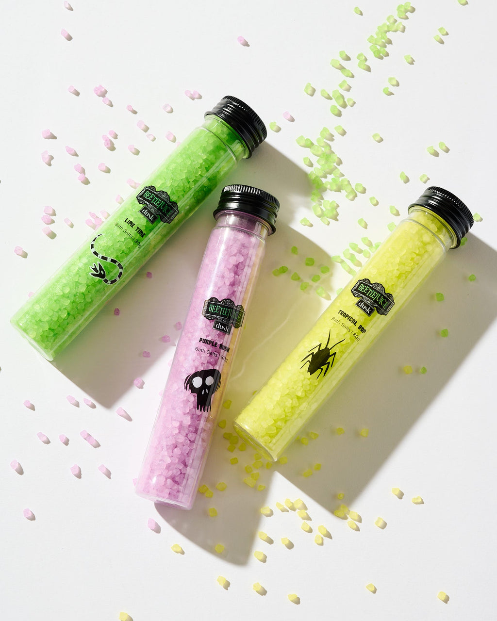 Assorted Bath Salts 80g 3pk